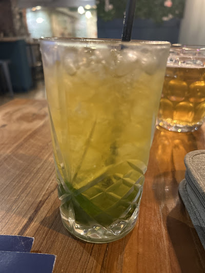 Mango masala mojito served at the Best Bar in Edinburgh